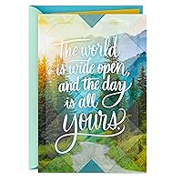 Hallmark Birthday Card (The Day Is All Yours)