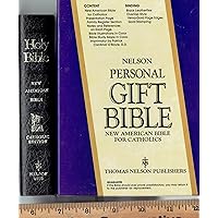 Catholic New American Bible Gift 9023 Black Comp Catholic New American Bible Gift 9023 Black Comp Hardcover Paperback
