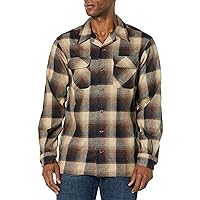 PENDLETON Men's Size Long Sleeve Tall Fit Wool Board Shirt