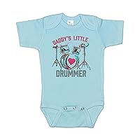 Daddy's Little Drummer/Baby Onesie/Sublimation/Infant Bodysuit/Newborn Outfit/Drum Onesies/Drums