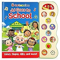 CoComelon JJ Goes to School Children's Interactive Song and Sound Board Book