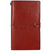 Voyager Refillable Notebook - Burgundy (Traveler's Journal, Planner, Notebook)