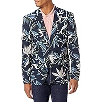 STACY ADAMS Men's Floral Slim Fit Sport Coat