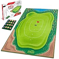 GoSports Chip N' Stick Golf Games with Chip N' Stick Golf Balls - Giant Size Targets with Chipping Mat - Choose Classic, Darts or Islands