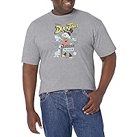 Disney Big & Tall Tales Richest Duck Men's Tops Short Sleeve Tee Shirt