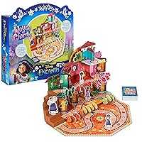 Disney Encanto, House of Charms Cute Easy Family Board Game with Magic Tokens Based on The Movie, for Kids Ages 5 and up