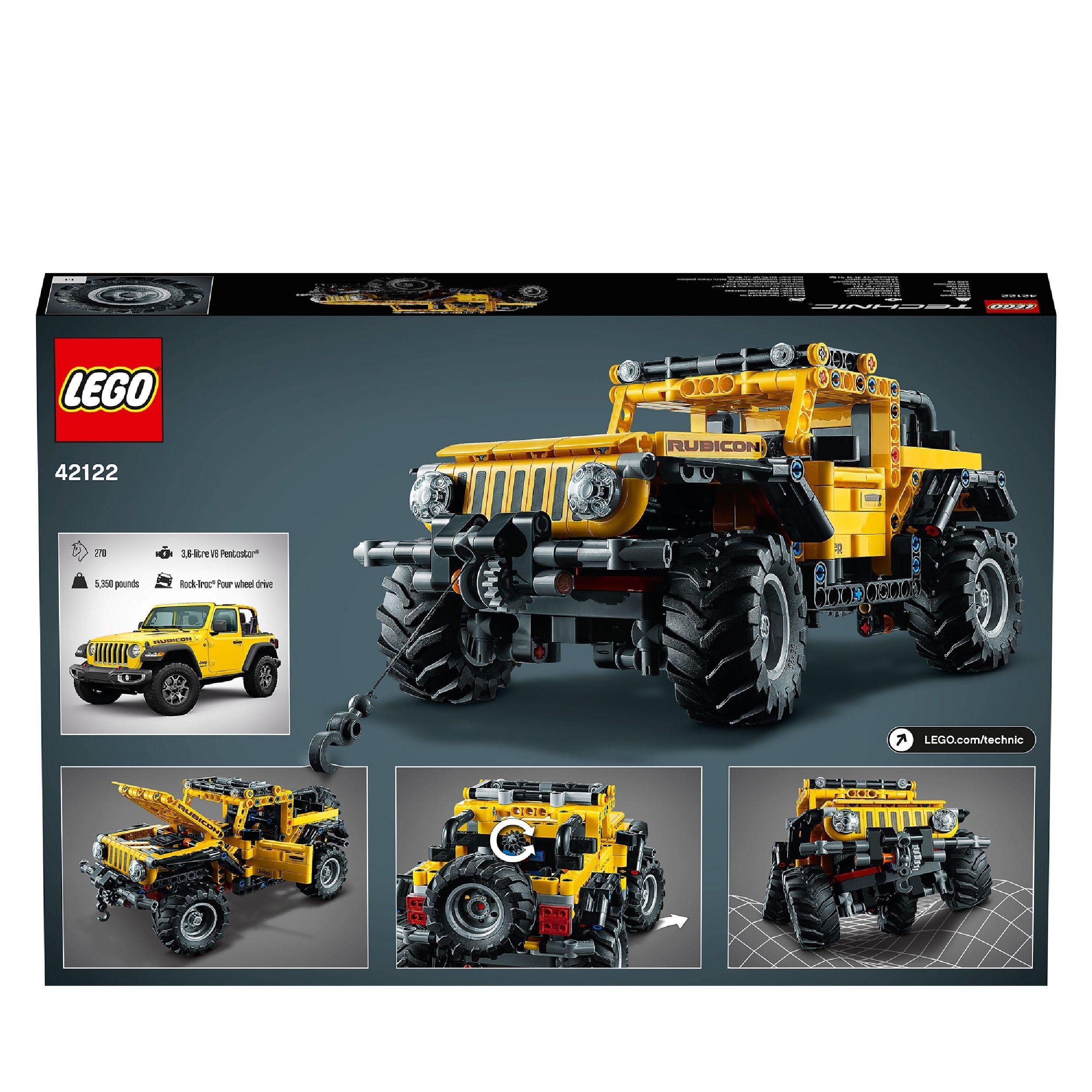 Mua LEGO 42122 Technic Jeep (R) Wrangler Toy Blocks, Present, STEM,  Educational, Car, Boys, Ages 9 and Up trên Amazon Nhật chính hãng 2023 |  Giaonhan247