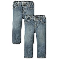 The Children's Place Baby Boys and Toddler Multipack Basic Bootcut Jeans