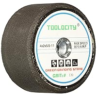 GSB0120G 4-Inch Green Grinding Stone 120 Grit with 5/8-11 Thread