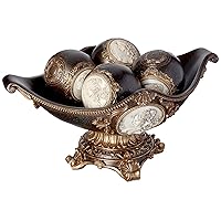 Grecian Decorative Fruit Bowl, 8.0