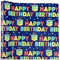 Peppy Birthday Multicolor Gift Wrap - 30