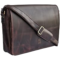 Leather Messenger Bag for Men 16