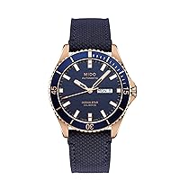 Mido Ocean Star 200 - Swiss Automatic Watch for Men - Blue Dial - Case 42.5mm - M0264303604100