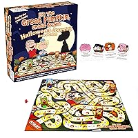 AQUARIUS Peanuts Great Pumpkin Board Game - Peanuts Themed Board Game - Fun Family Holiday Gift for Kids & Adults - Officially Licensed Peanuts Comics & Show Merchandise & Collectibles