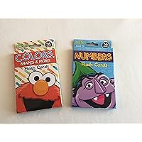 Sesame Street 2 Pack Flashcards - Colors and Shapes and Numbers