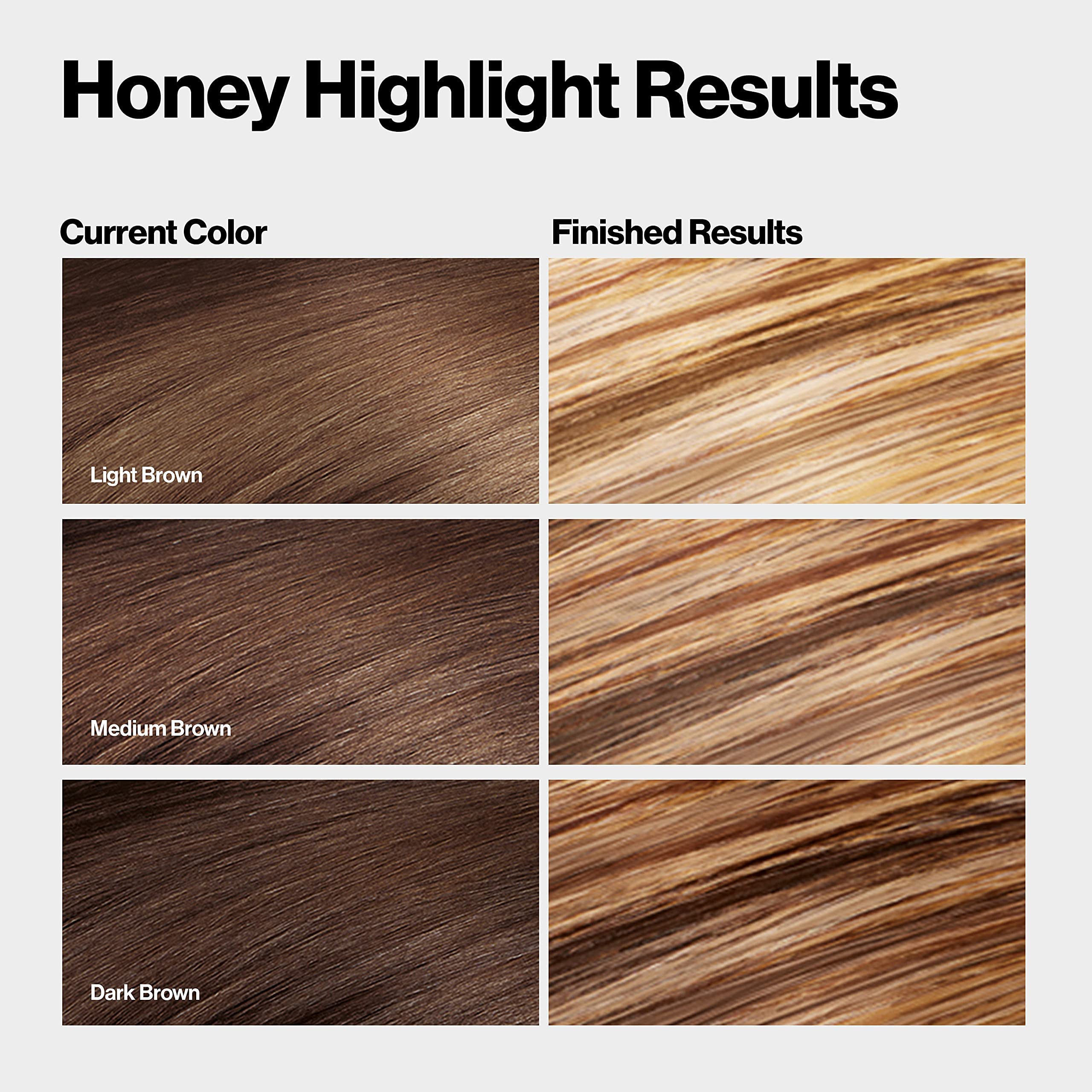 Revlon Permanent Hair Color, Permanent Hair Dye, Color Effects Highlighting Kit, Ammonia Free & Paraben Free, 30 Honey, 8 Oz, (Pack of 1)