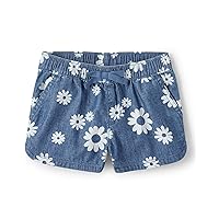 The Children's Place Girls' Twill Pull on Shorts