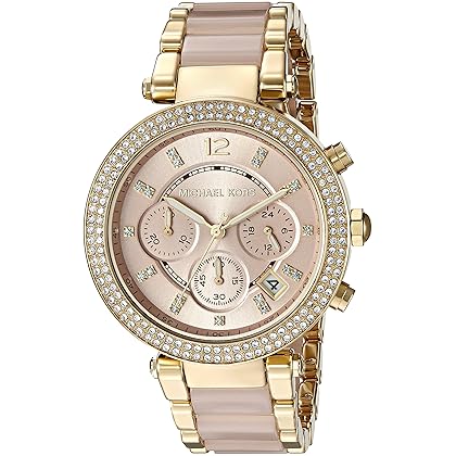 Michael Kors Women's Parker Gold-Tone Watch MK6326