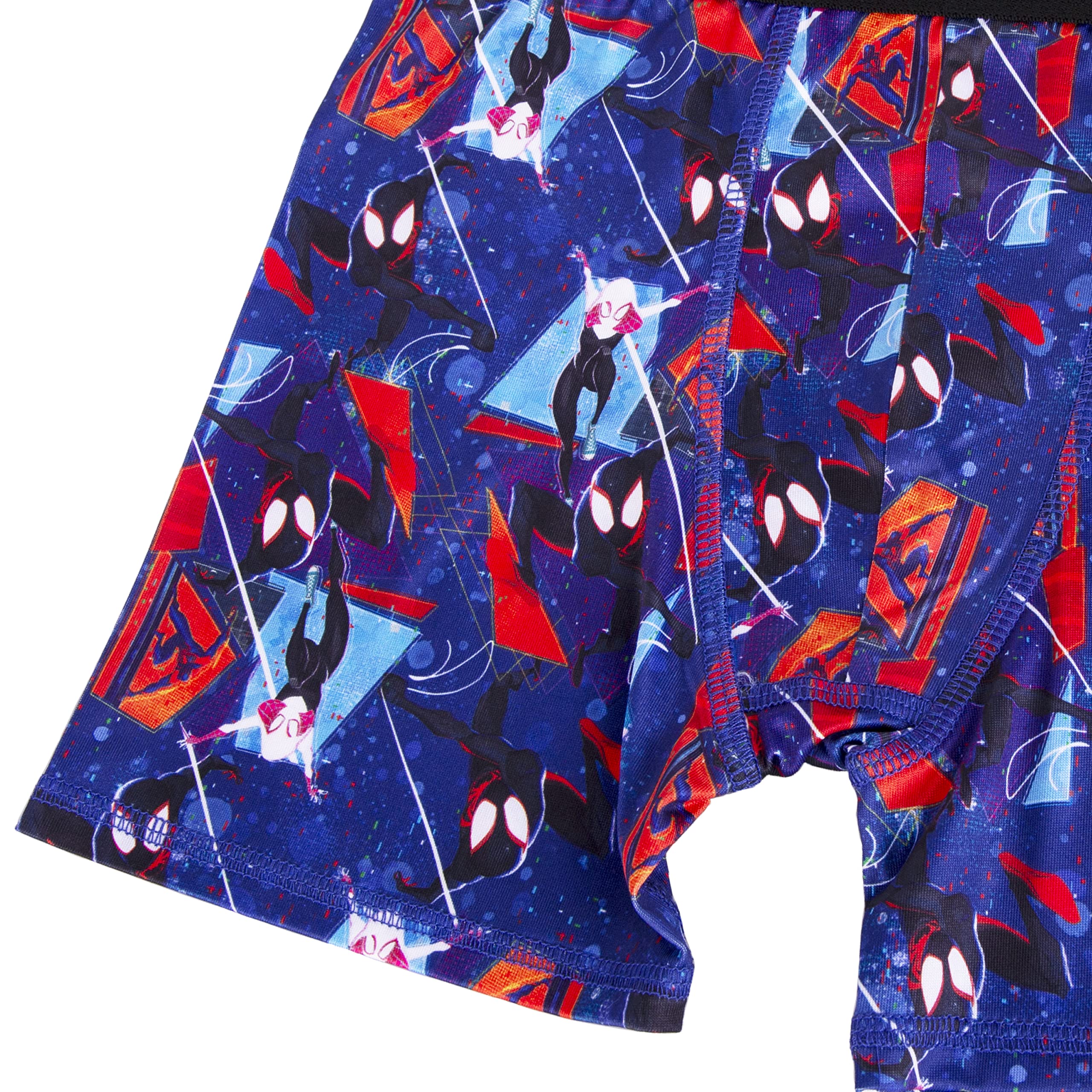 Spiderman Boys' Boxer Briefs Multipacks Available with Spiderverse and Classic Prints in Sizes 4, 6, 8, 10 and 12