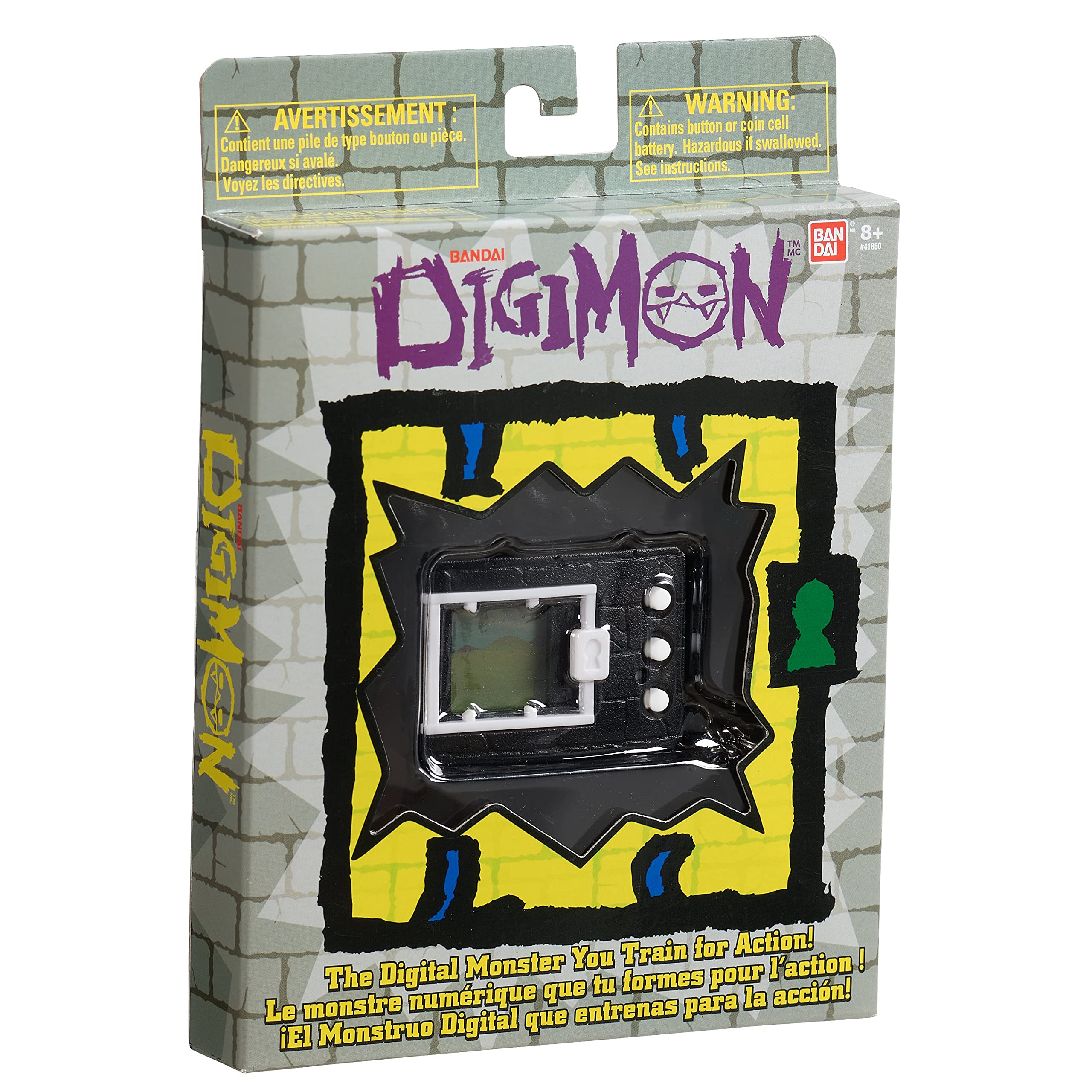 Digimon Bandai Original Digivice Virtual Pet Monster - Black