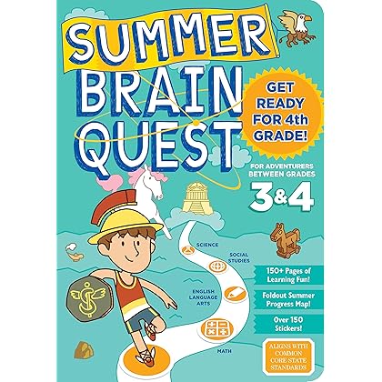 Summer Brain Quest: Between Grades 3 & 4 (Summer Brain Quest)