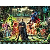 Ceaco - Thomas Kinkade - DC Comics - The Justice League - 500 Piece Jigsaw Puzzle