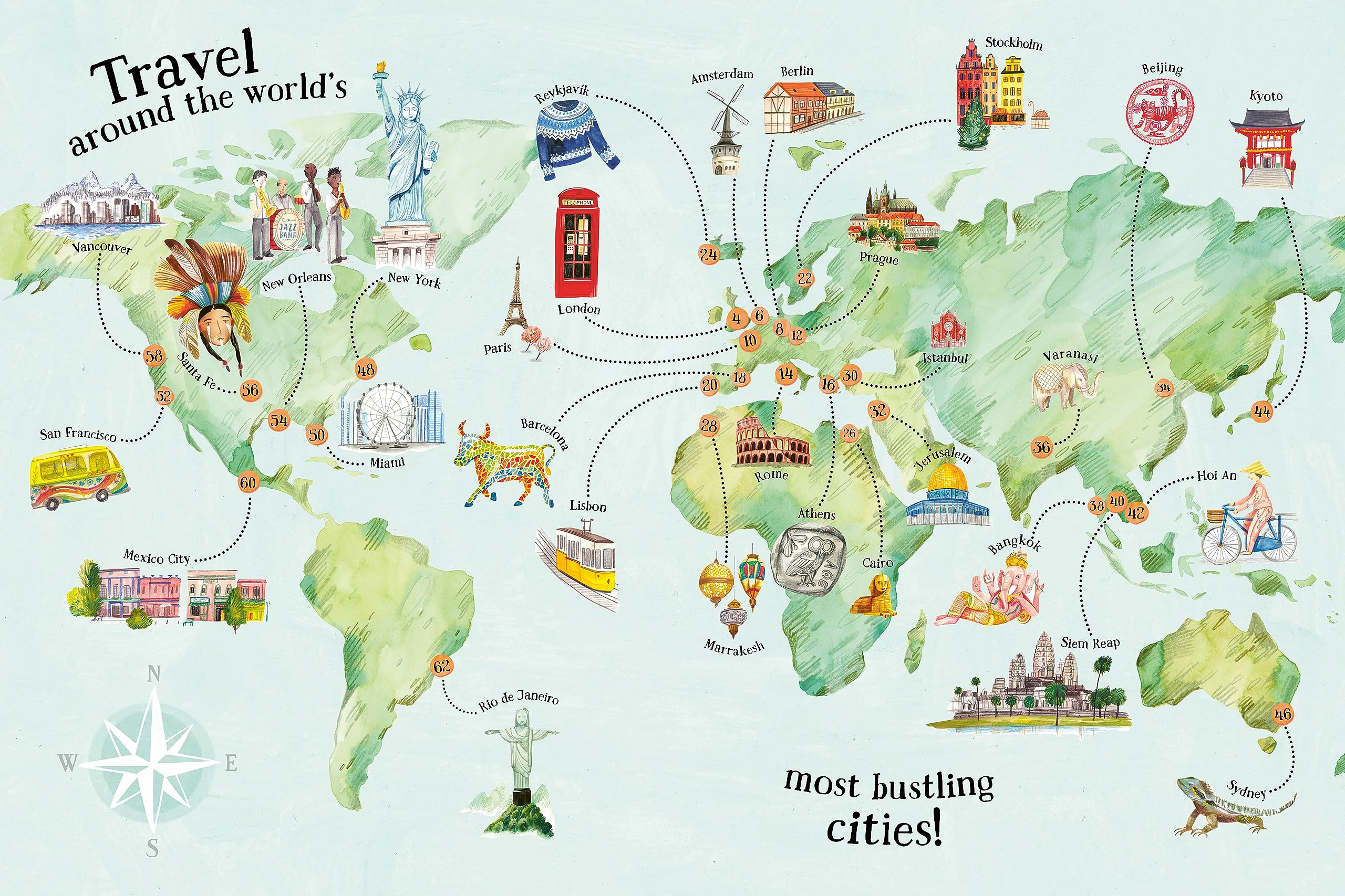 Bustling Cities of the World