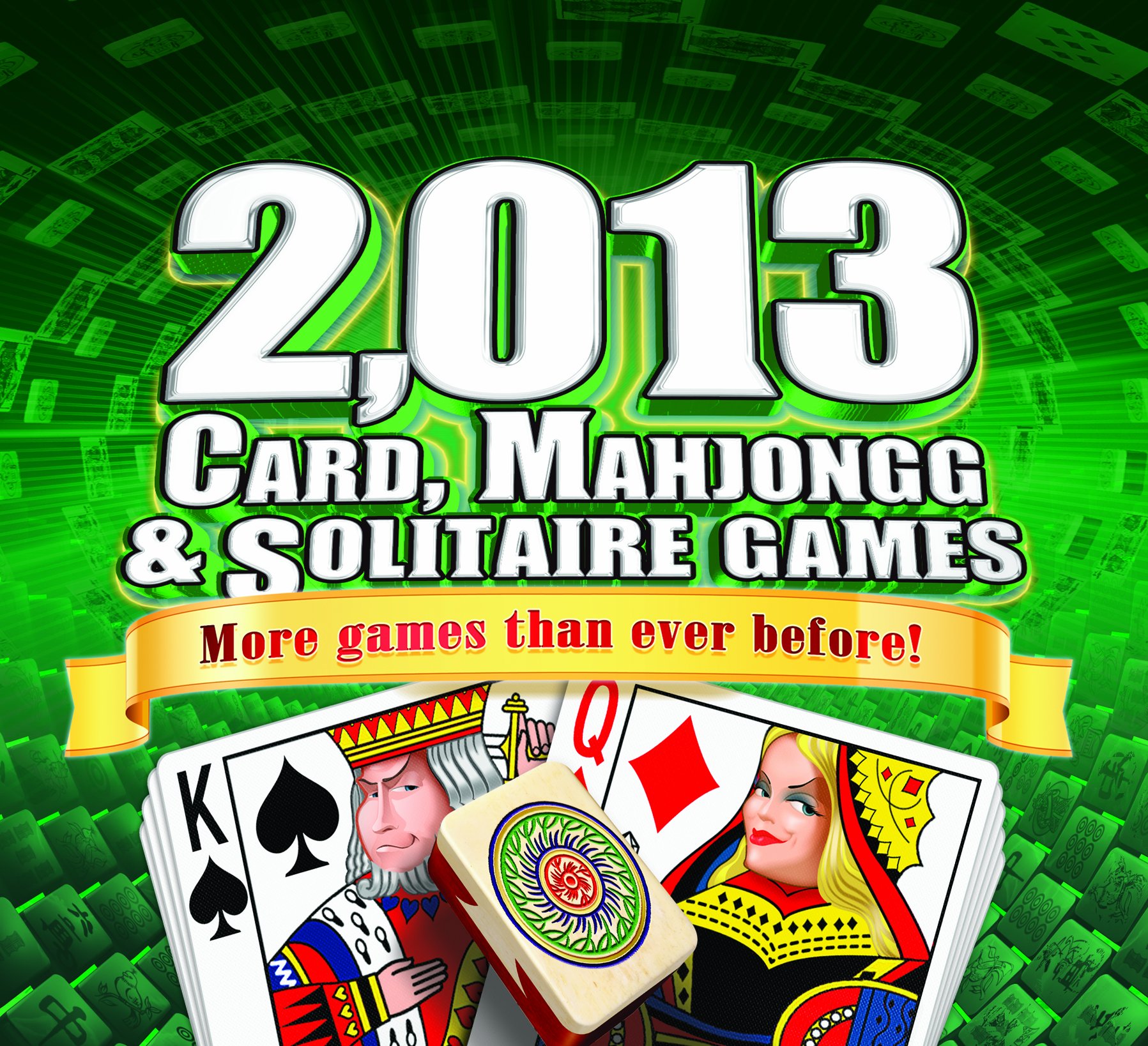 2,013 Card, Mahjongg & Solitaire Games [Download]