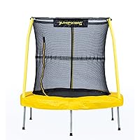 JumpKing 55-inch Mini Toddler Trampoline Indoor and Outdoor use with Safety Net