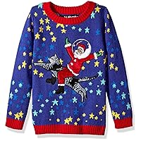 Blizzard Bay Boys Ugly Christmas Sweater Cat