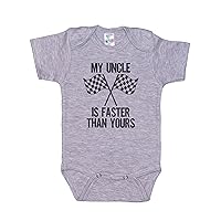 Motocross Onesie/My Uncle Is Faster Than Yours/Baby Racing Outfit/Newborn