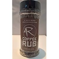 4 Rivers Smokehouse Rub - 6 oz. (Coffee Rub, Single Pack)