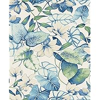 Tommy Bahama Surface Style - Peel and Stick Wallpaper, Floral Wallpaper for Bedroom, Powder Room, Kitchen, Vinyl, 30.75 Sq Ft Coverage (Windemere Collection, Sky)