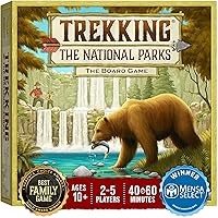 Trekking The National Parks - The Award-Winning Family Board Game | Designed for National Park Lovers | Great for Kids Ages 10 and Up | Easy to Learn - by Underdog Games