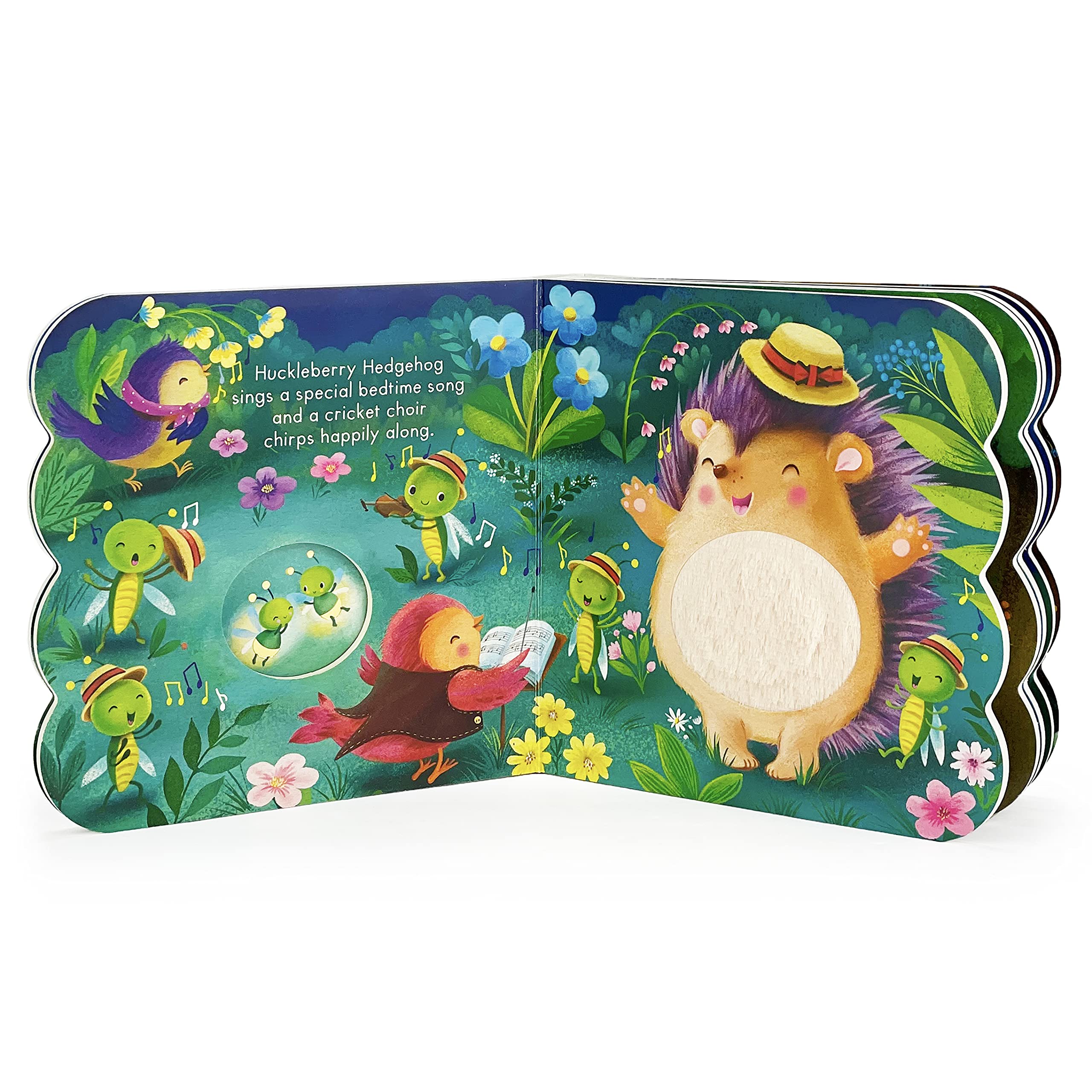 Touch & Feel: Good Night, Cuddlebug Lane: Baby & Toddler Touch and Feel Sensory Board Book