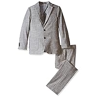 Isaac Mizrahi Boys' 2 Pc Solid Linen Suit