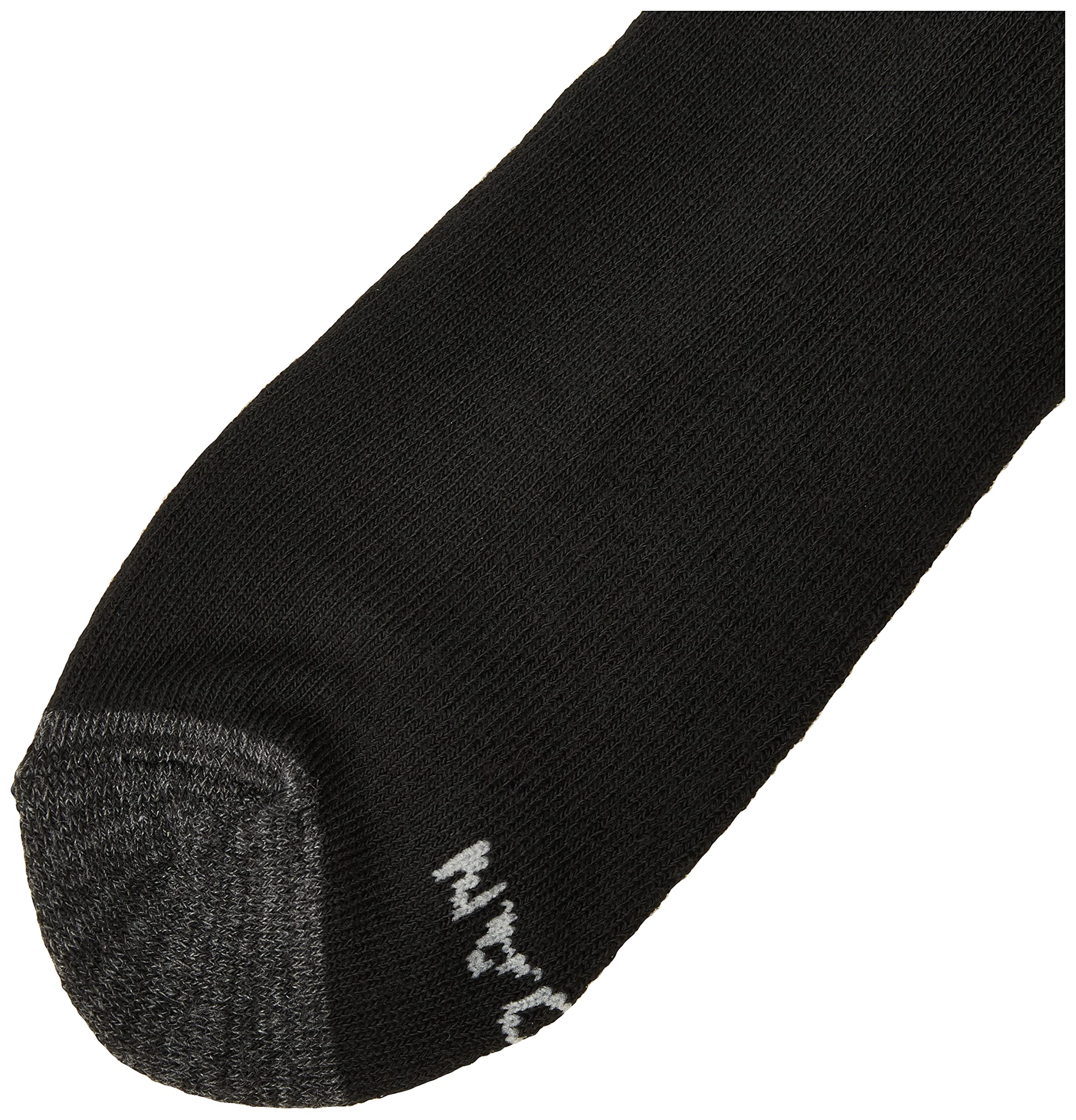 Gildan Men's Polyester Half Cushion Mid-crew Socks, 12-pack