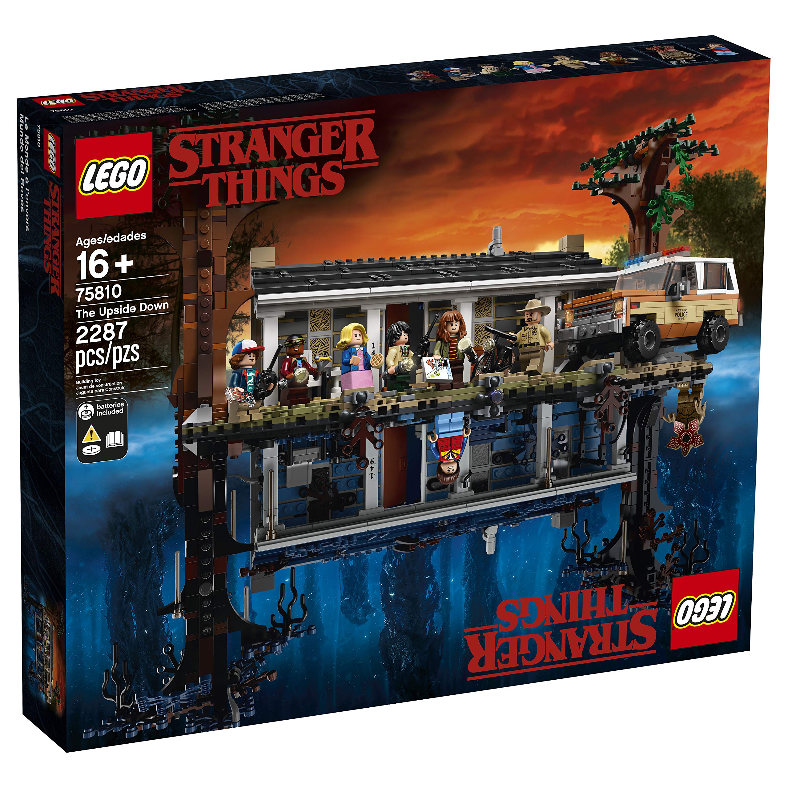 LEGO Stranger Things The Upside Down 75810 Building Kit (2,287 Pieces)