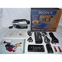 Sony DCRTRV315 digital8 NTSC Camcorder Plays 8mm Hi8 Analog