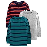 Boys' 3-Pack Thermal Long Sleeve Shirts