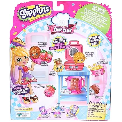 Shopkins Chef Club Hot Waffle Collection