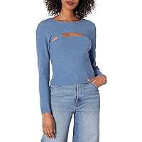 The Drop Women's Nomi Cropped Sweater Top