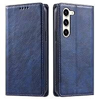 Cell Phone Case Wallet Compatible with Samsung Galaxy S23 Case With Card Holder Magnetic Phone Case Shockproof Cover Leather Protective Flip Cover-Credit Card Holder-Kickstand Book Folio Phone Case (