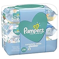 Pampers Baby Clean Wipes, Baby Fresh Scented - 216 Count