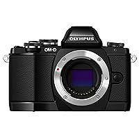 OM SYSTEM OLYMPUS OM-D E-M10 Mirrorless Digital Camera (Black)- Body only