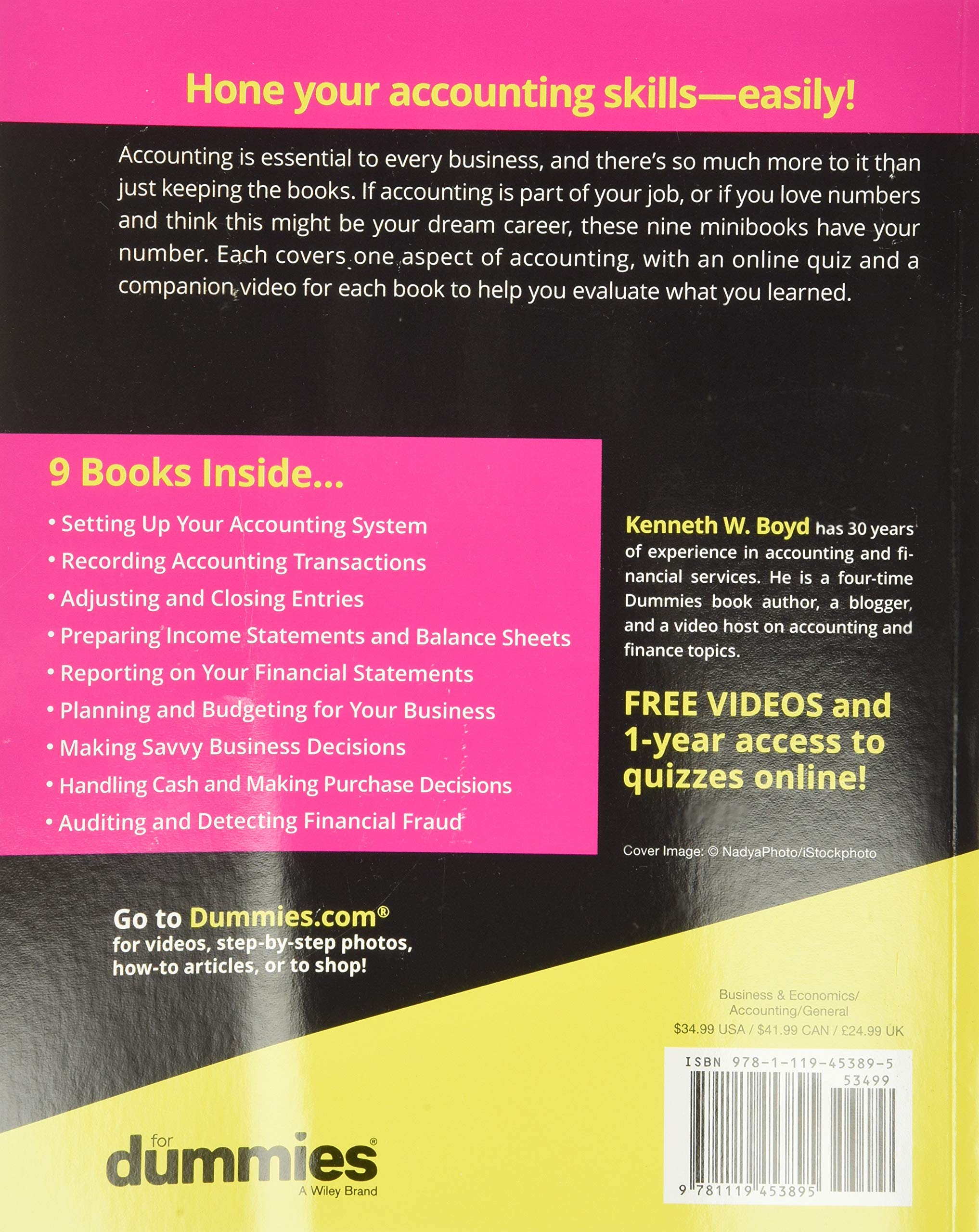 Accounting All-in-One For Dummies with Online Practice (For Dummies (Business & Personal Finance))