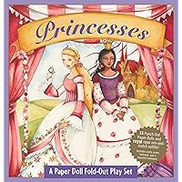 Princesses: Paper Doll Fold-out Play Set Princesses: Paper Doll Fold-out Play Set Hardcover