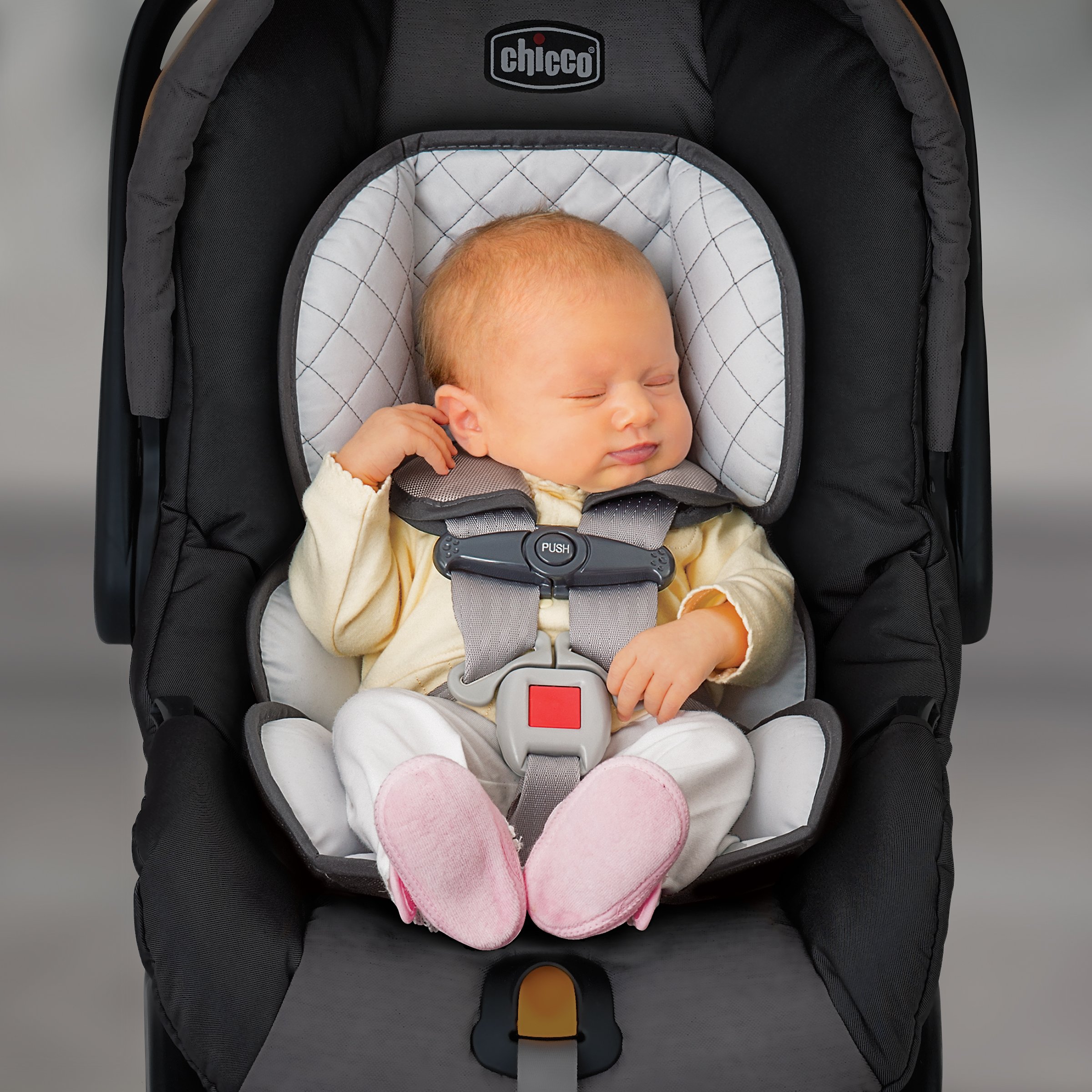 Chicco KeyFit 30 Infant Car Seat and Base | Rear-Facing Seat for Infants 4-30 lbs.| Infant Head and Body Support | Compatible with Chicco Strollers | Baby Travel Gear