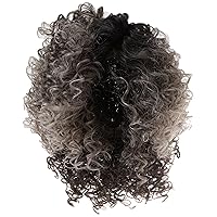 Kim Kimbel Trinity Mid-Length Layered Coiled Curls Wig, Average Cap Size, MC511SS Powdered Licorice