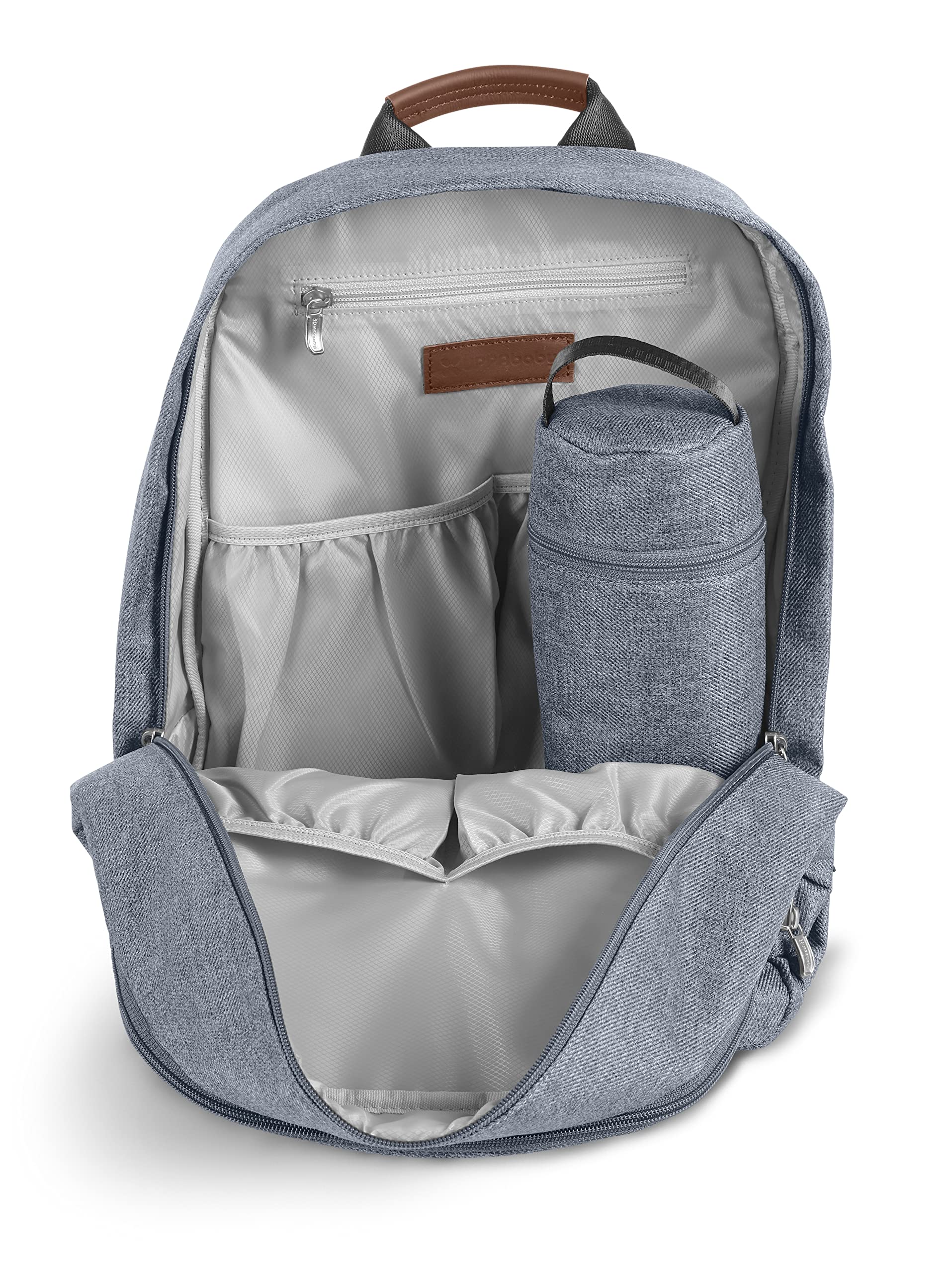 Changing Backpack - Greyson (chacoal Melange/Saddle Leather)